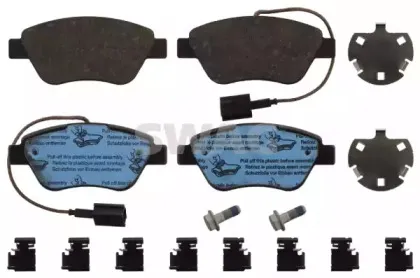 Комплект тормозных колодок, дисковый тормоз SWAG купить